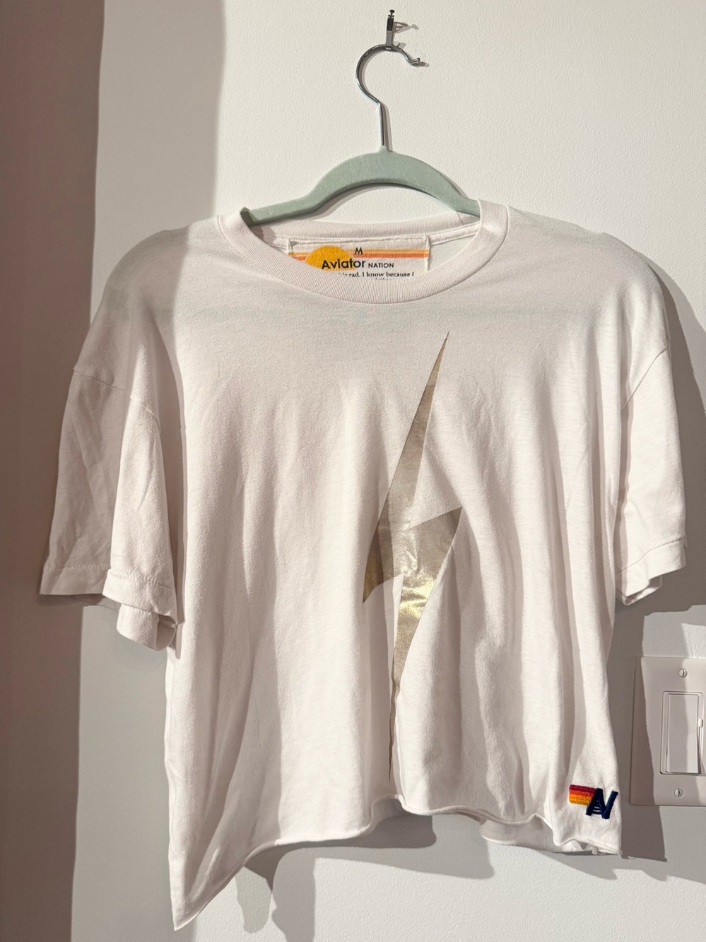 Aviator Nation ⚡️ Women’s Tee - Excellent Well-Loved Condition ⚡️ Sz Medium
